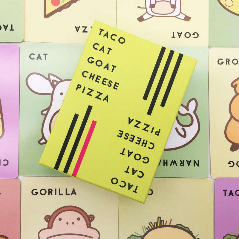 Taco Cat Goat Cheese Pizza - Card Game