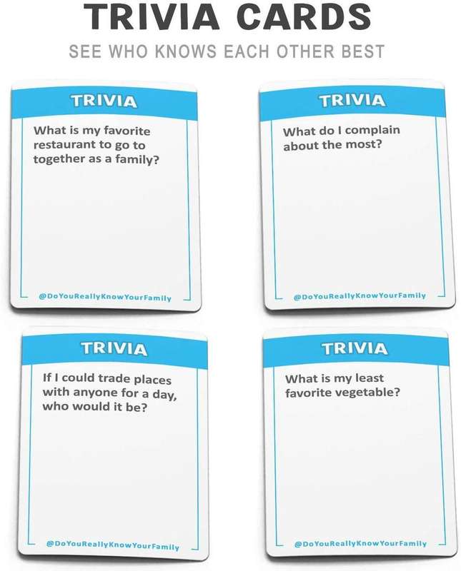 Do You Really Know Your Family Card Game