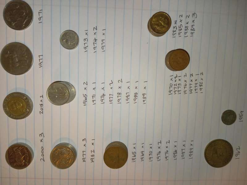 COLLECTORS COINS FROM SOUTH AFRICA