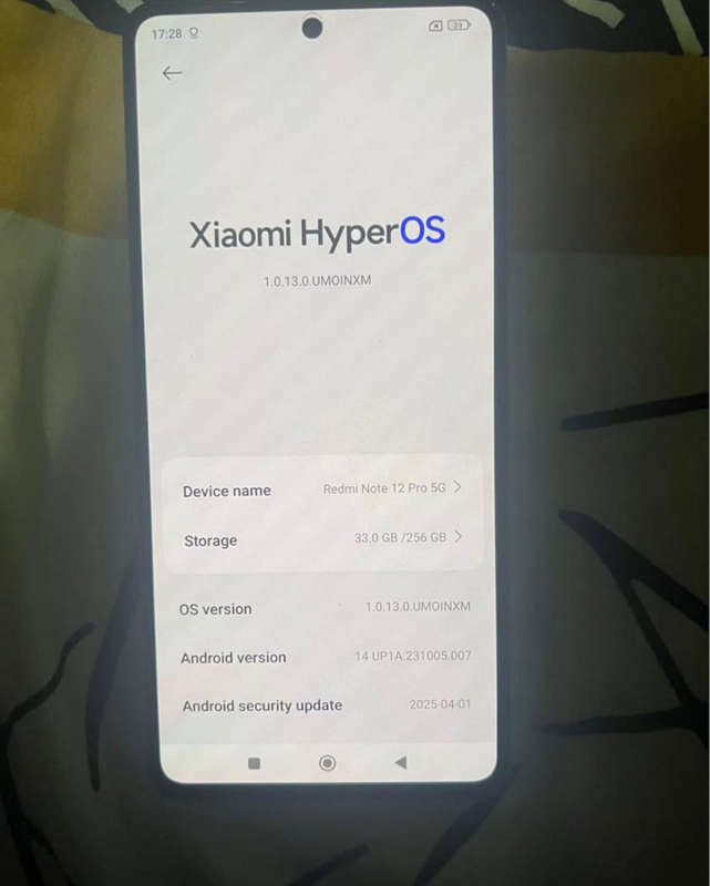 Redmi note 12 pro 5G