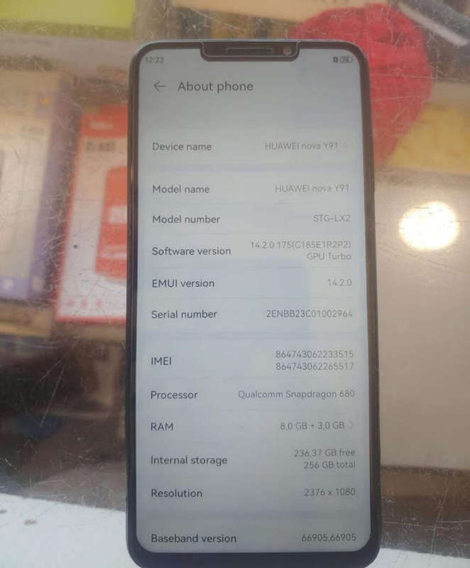 Huawei Y91