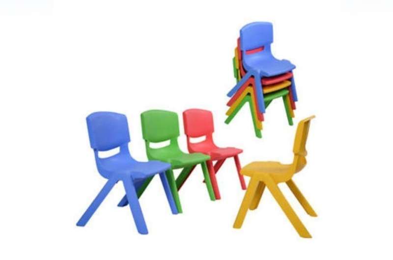 JUNIOR TRANDING / NEW KINDERGAETEN STACKABLE PLASTIC CHAIRS