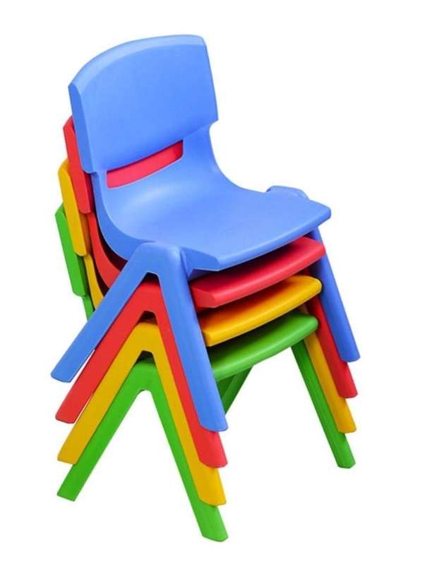 JUNIOR TRANDING / NEW KINDERGAETEN STACKABLE PLASTIC CHAIRS