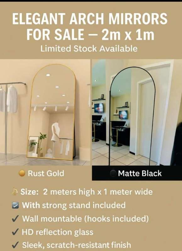 JUNIOR TRANDING / NEW ELEGANT ARCH MIRRORS