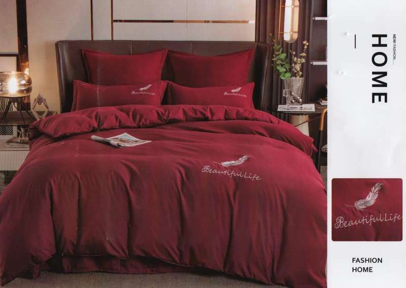 JUNIOR TRANDING/ NEW 6 PIECE EMBROIDERY DUVET COVER SET