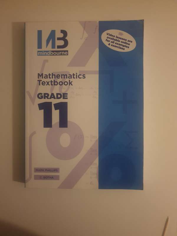 Mindbourne Mathematics Grade 11 Textbook
