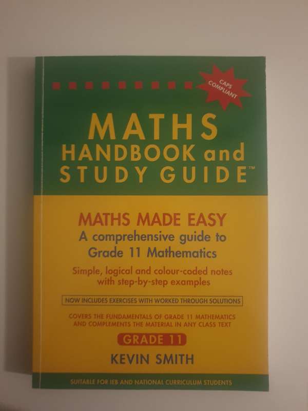 . Maths Handbook and Study Guide Grade 11