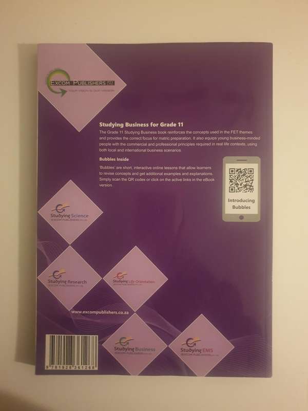 NSC Business Studies Grade 11 Textbook