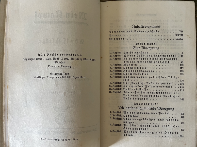 Mein Kampf von Adolf Hitler