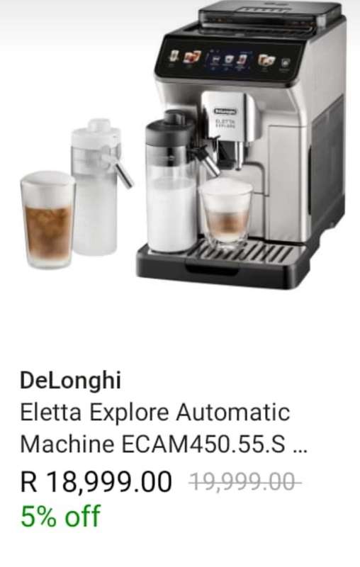 Delonghi coffee machine