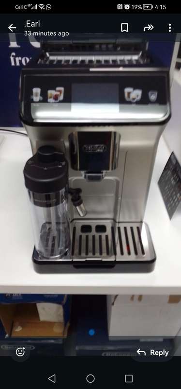 Delonghi coffee machine