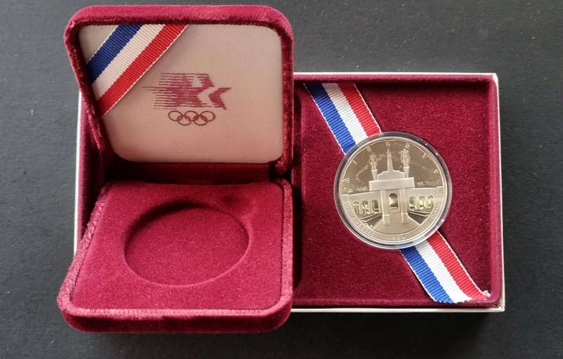 1984 United States Olympic Silver Proof Coin
