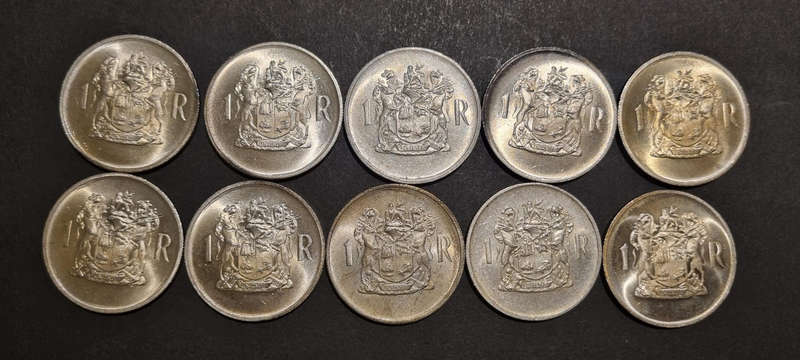 10 × 1969 - R1 Coins