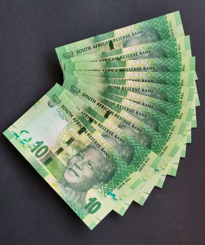 10 × Uncirculated sequential Gill Marcus R10 Notes