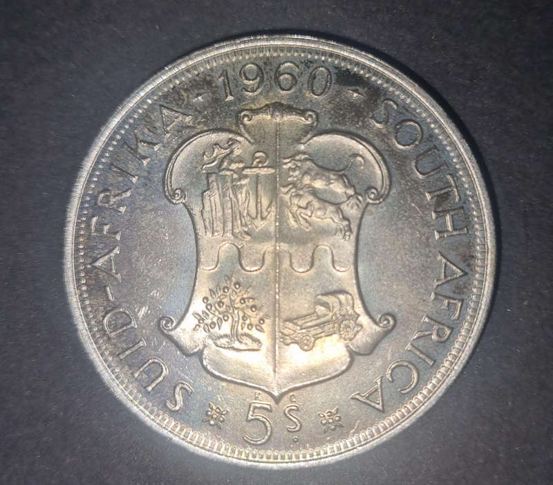 1960 5 Shilling Coin