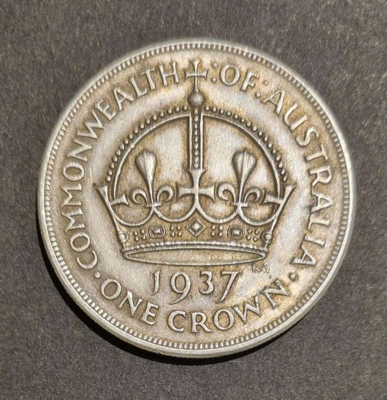 1937 commonwealth of Australia - One Crown