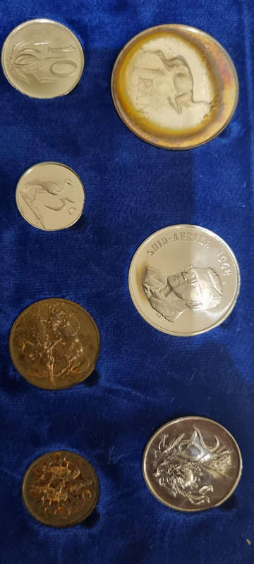 1968 South African short proof set