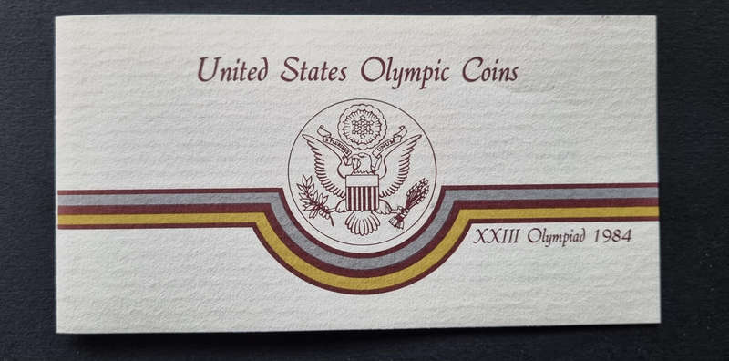 1984 United States Olympic Silver Proof Coin