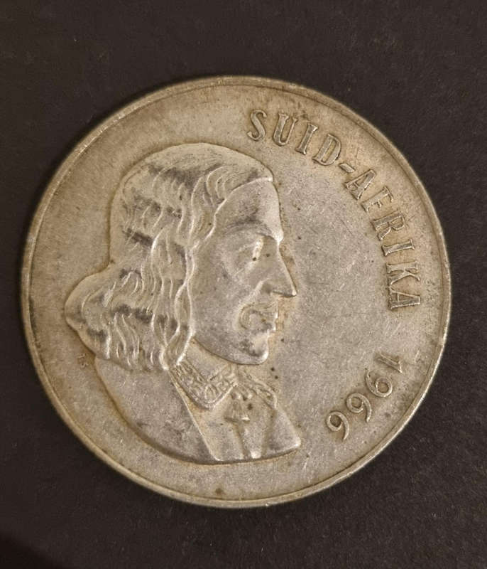 1966 SUID-AFRIKA Afrikaans - R1 Coin
