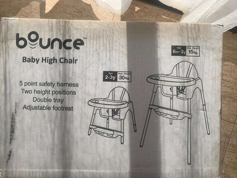 Bounce Baby High Chair