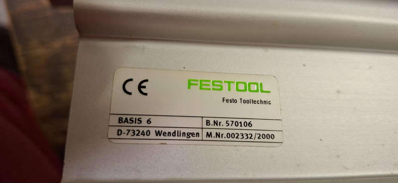 Festool Router, table and angle stop for sale
