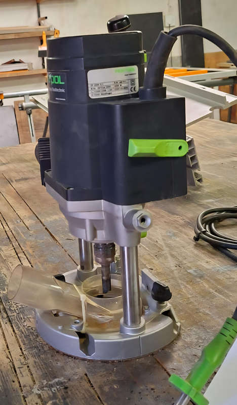 Festool Router, table and angle stop for sale