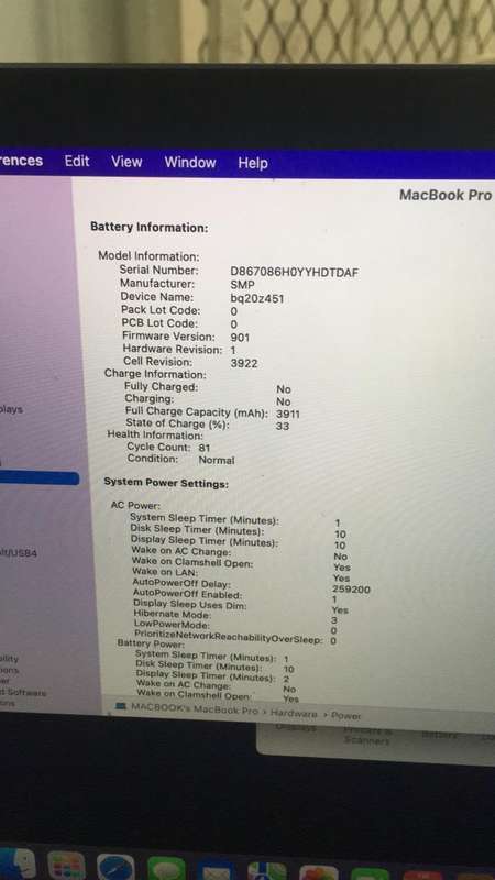 Apple Macbook Pro 2016 Touchbar