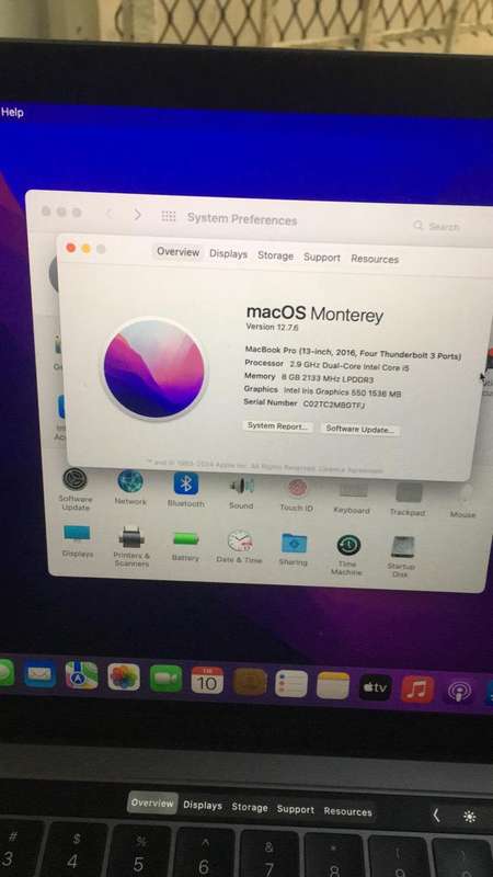 Apple Macbook Pro 2016 Touchbar