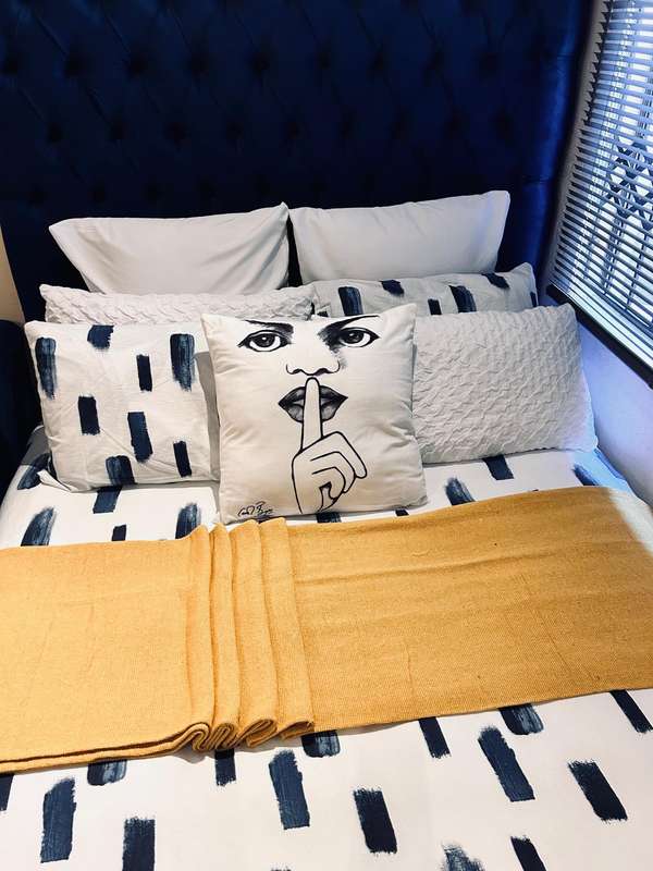 Carrol boyes cushion covers.
