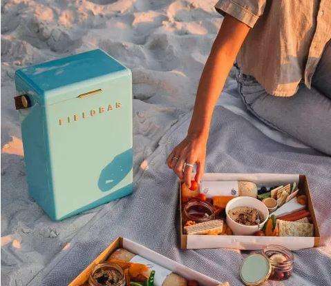 FIELDBAR: Drinks Cooler Box, 10L Parisian Green Colour