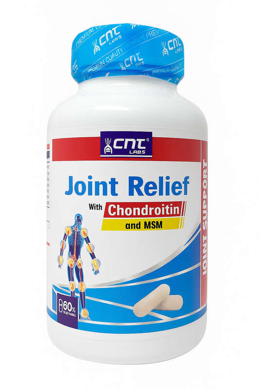 CNT Joint Relief  60 Capsules | With Chondroitin & MSM for Joint Pain & Flexibility