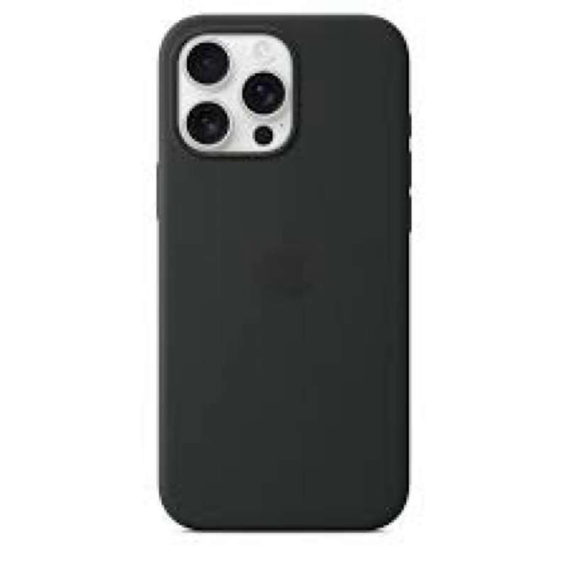 Iphone 16 pro max black silicone cover