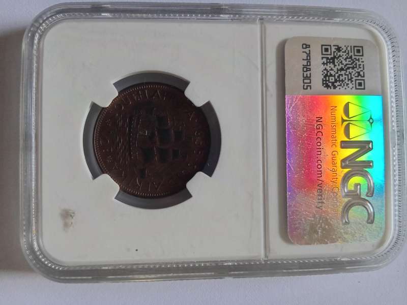 Half penny 1955 proof