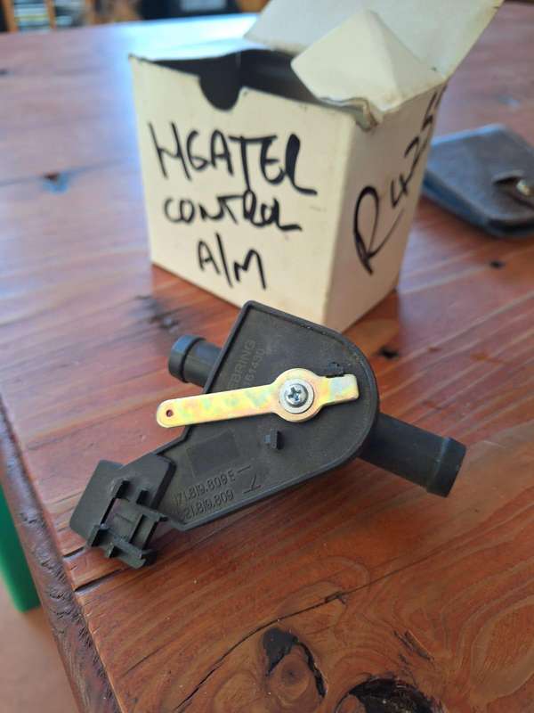 VW Golf 1 heater control arm