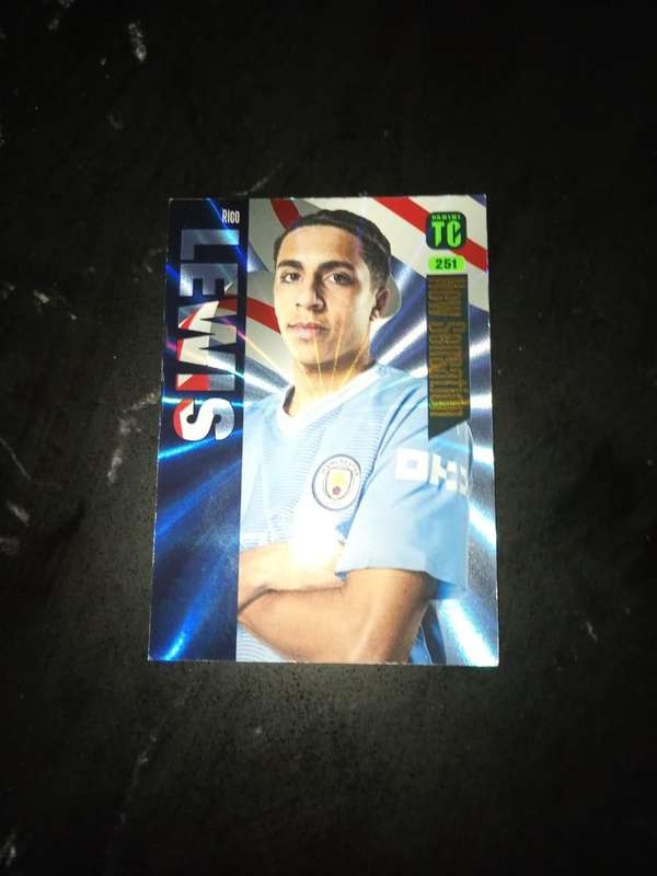 Rico Lewis 23/24 Rare Rising Star - Manchester City - Panini Adrenalyn XL Trading Cards