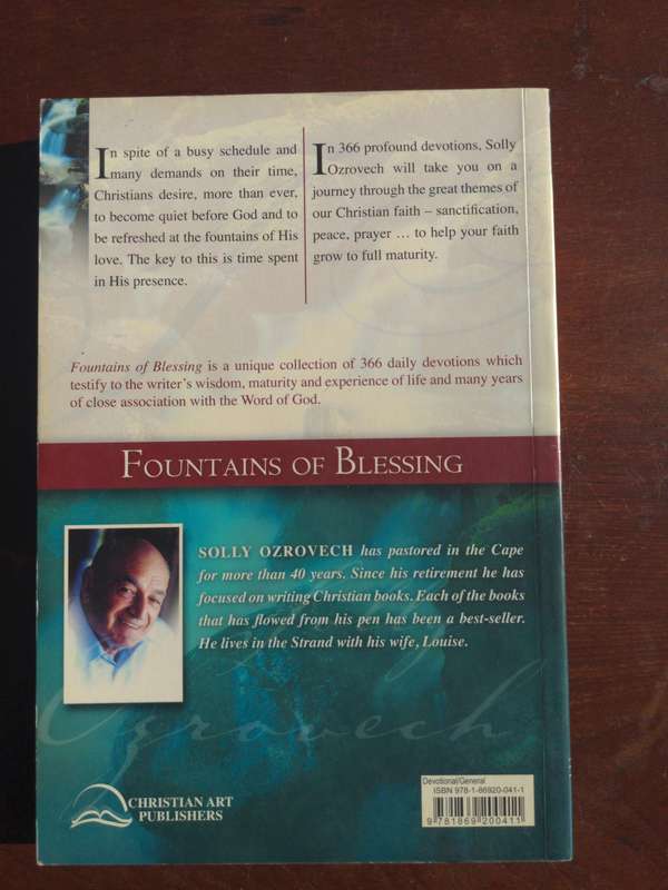 Fountains of blessings by Solly Ozrovech
