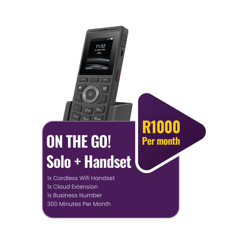 VIAB On The Go Solo + Wi-Fi Handset Paid Monthly