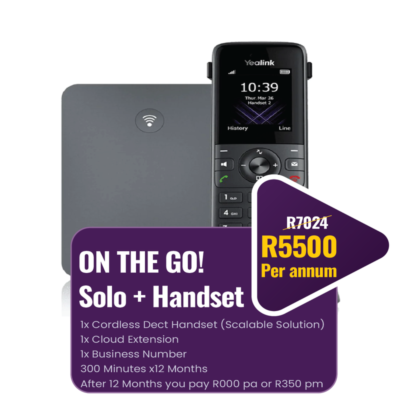 VIAB On The Go Solo + Dect Handset