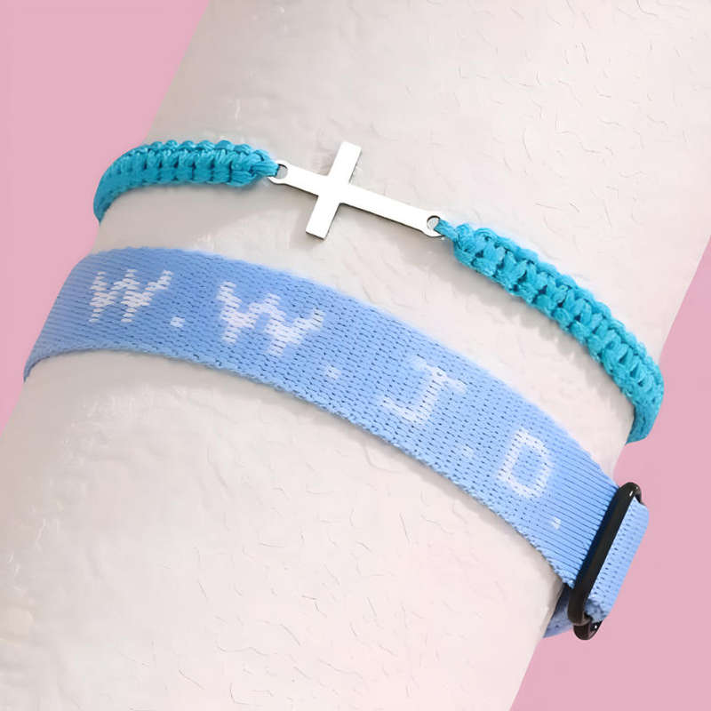 WWJD Bracelet Set