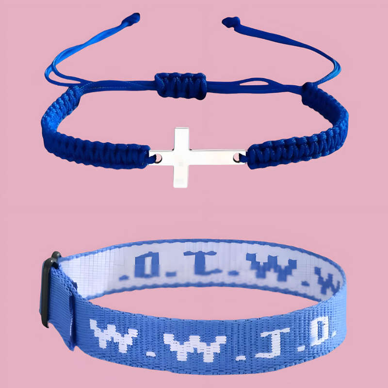 WWJD Bracelet Set