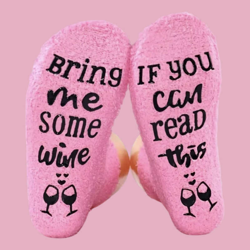 If You Can Read This Fluffy Socks