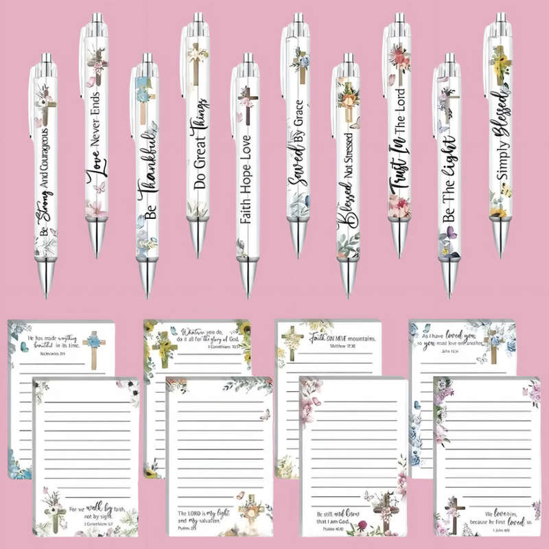 Christian Pocket Notebook & Pen Gift Set