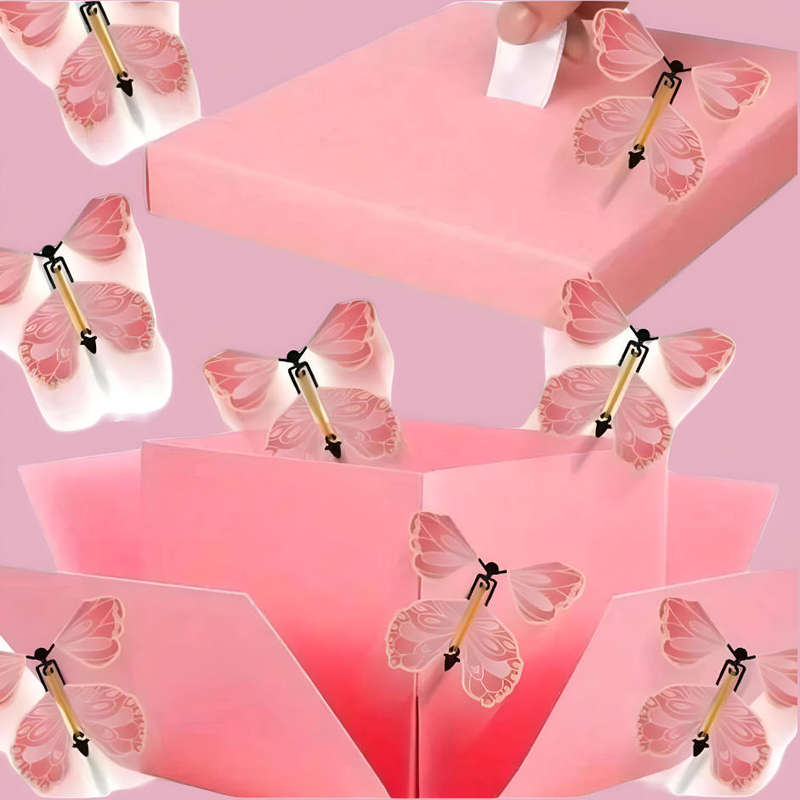 Flying Butterfly Surprise Explosion Gift Box