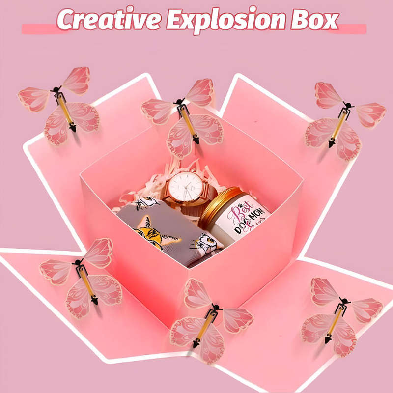Flying Butterfly Surprise Explosion Gift Box