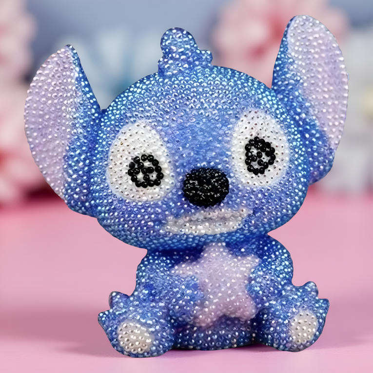 Stitch Diamond Dot Piggy Bank
