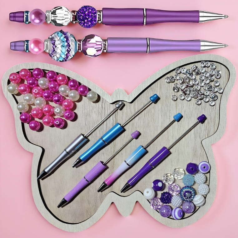 DIY Beaded Pen Set