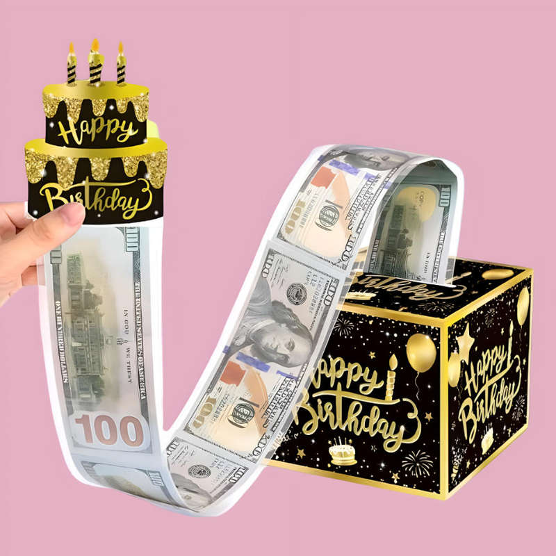 Happy Birthday Money Surprise Gift Box