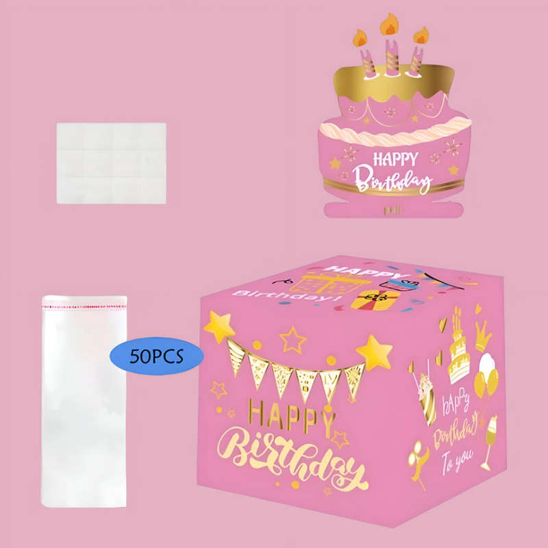 Happy Birthday Money Surprise Gift Box