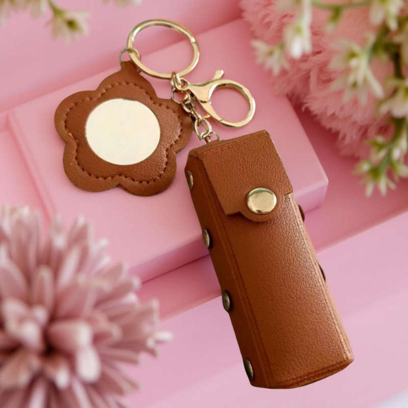 Lipstick Holder Key Chain