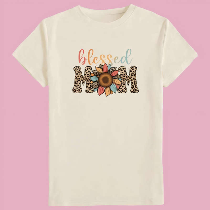 Blessed Mom Ladies T-Shirt